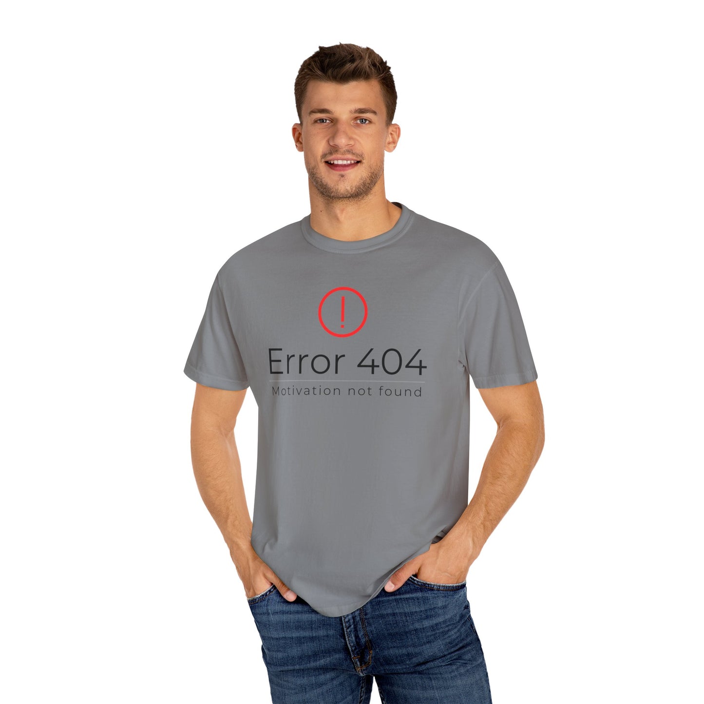 Error 404  T-Shirt, Funny Graphic Tee